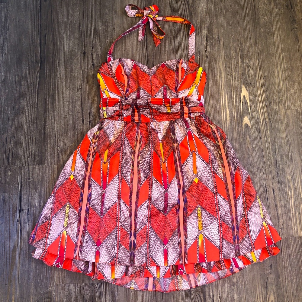 Guess halter dress sz 4